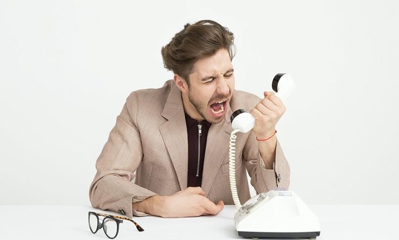 persistent phone call annoyance